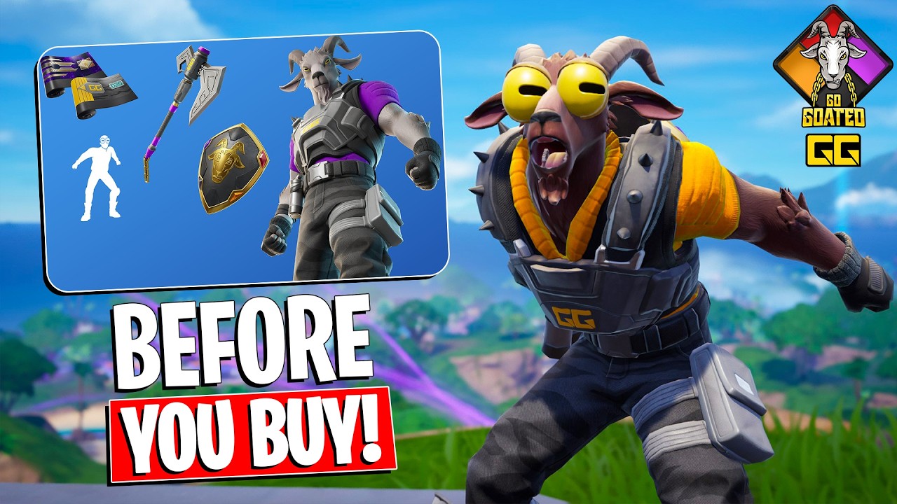 НАБОР GO GOATED | Геймплей + Комбо! Перед покупкой (Fortnite)