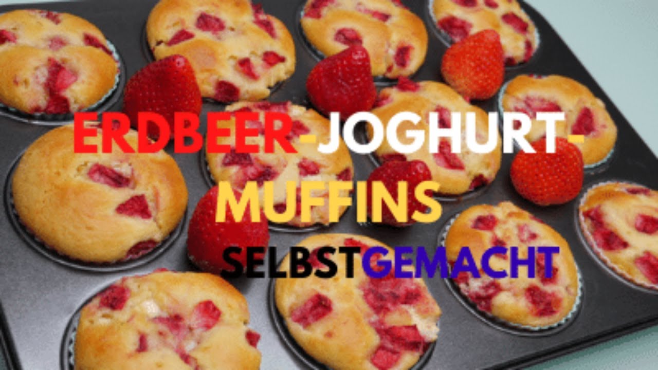Erdbeer-Joghurt-Muffins