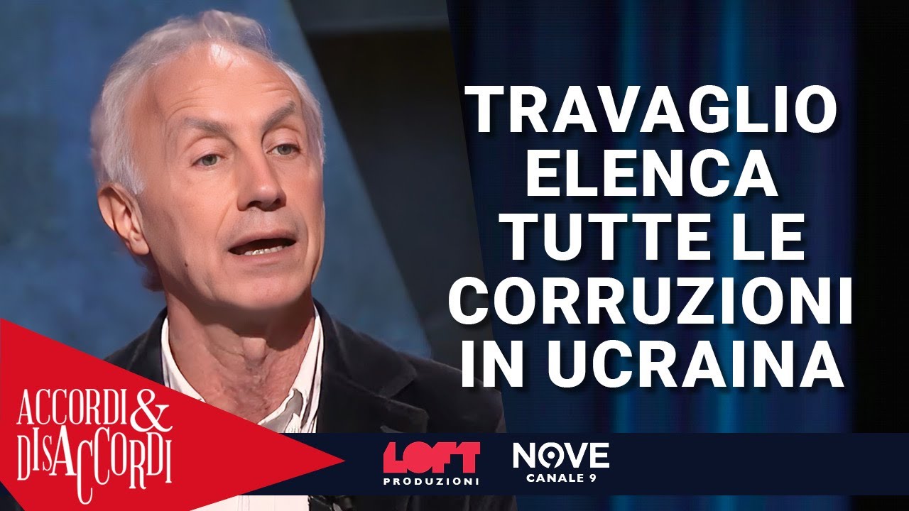 Travaglio elenca tutte le corruzioni in Ucraina