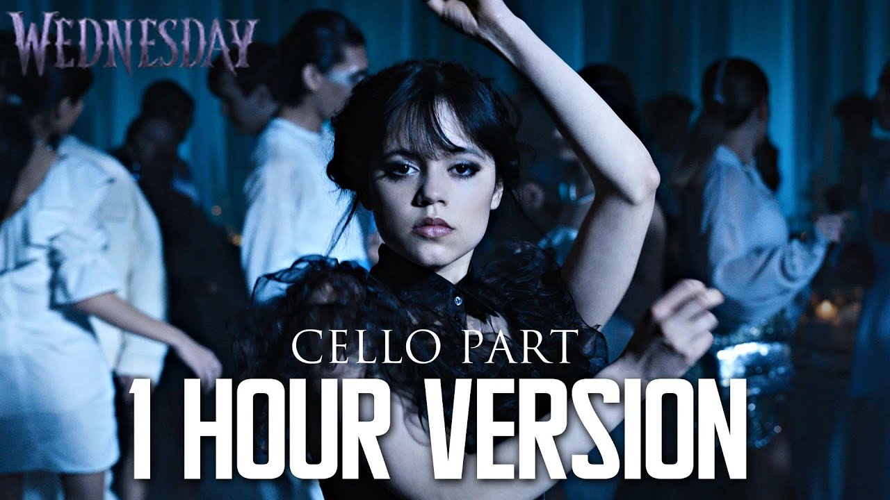 Wednesday Playing Cello OST S1 Episode 1 | 1 Hour Version