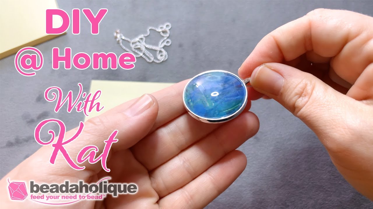 How to Create a Photo Keepsake Necklace Using a Glass Cabochon Bezel Pendant