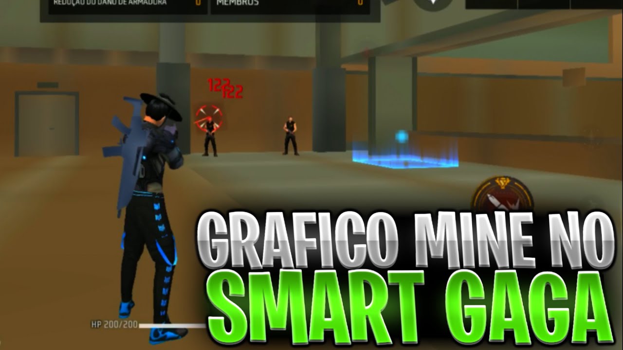 COMO COLOCA GRAFICO DE MINECRAFT NO SMARTGAGA DO JEITO CERTO PC FRACO 2GB RAM FREE FIRE