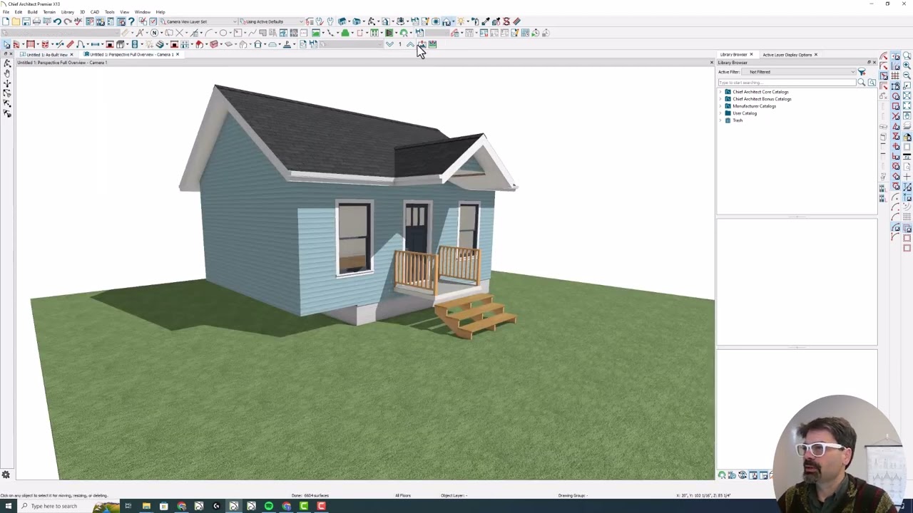 Fix Terrain holes in cantilevered structure | Chief Architect