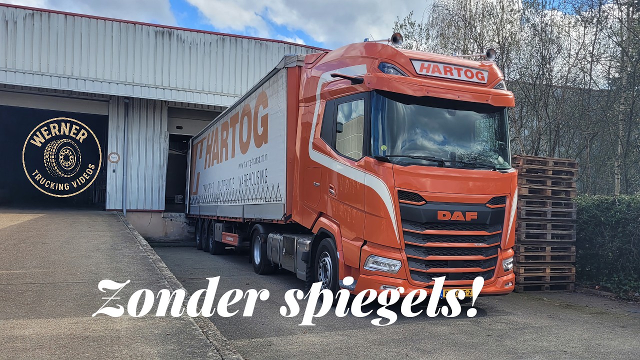 Zonder spiegels! | Trucking-video's | Wernervlogt | Frankrijk | Vlog#44 |