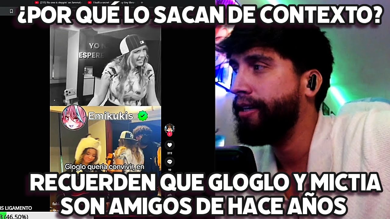 MATNAROK SALE A EXPLICAR LO DE GLOGLO Y MICTIA TRAS CLIP SACADO DE CONTEXTO
