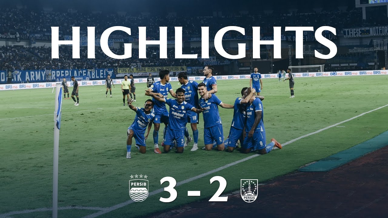 Sempurnakan Juara, PERSIB Menang di Laga Pamungkas | Highlight PERSIB 3-2 Persis Solo