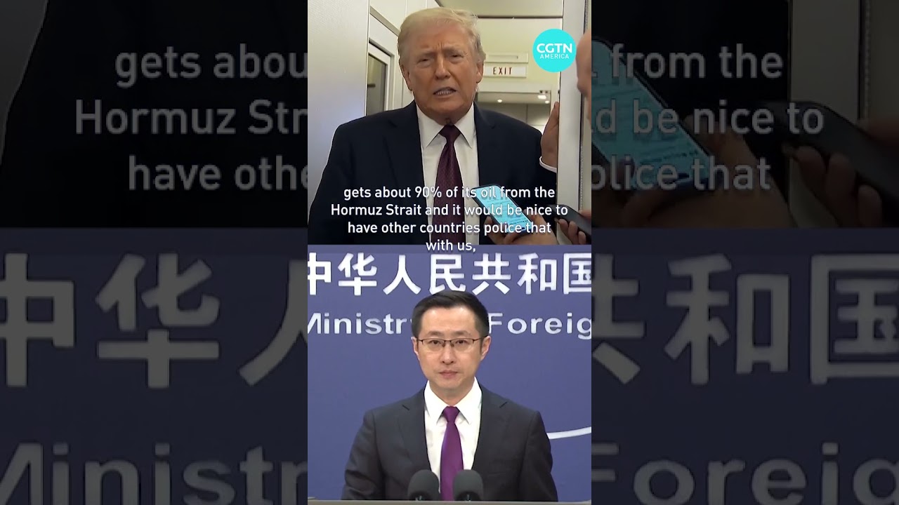 China responds to Trump&rsquo;s call for help in the Strait of Hormuz