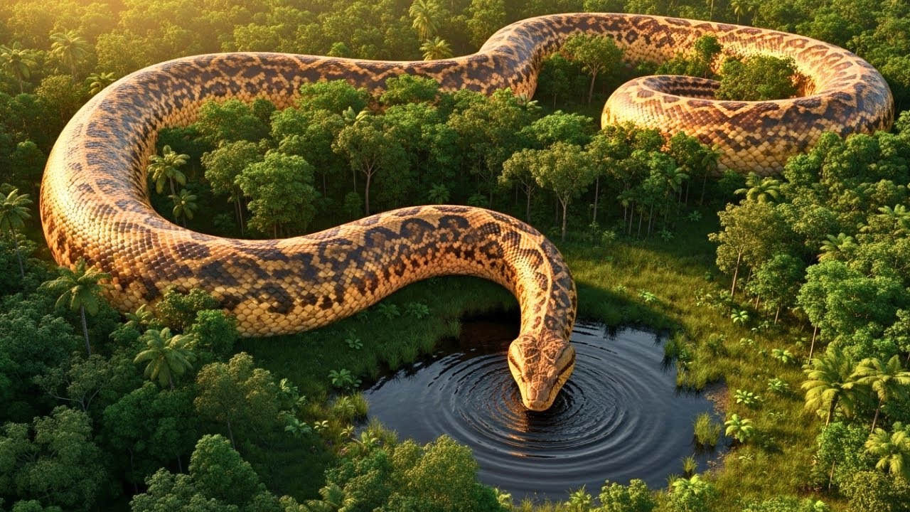 A Brave Girl Alone in the Wild | Escaping the Giant Snake&rsquo;s Hunt 🐍