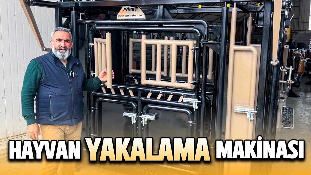 HAYVAN MÜDAHALE MAKİNASI BOĞAÇ | HAYVAN YAKALAMA ÜNİTESİ