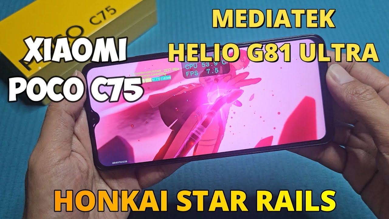 Honkai Star Rails in Xiaomi POCO C75