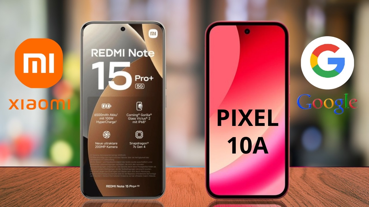 Redmi Note 15 Pro Plus vs Google Pixel 10a: The Mid-Range King?