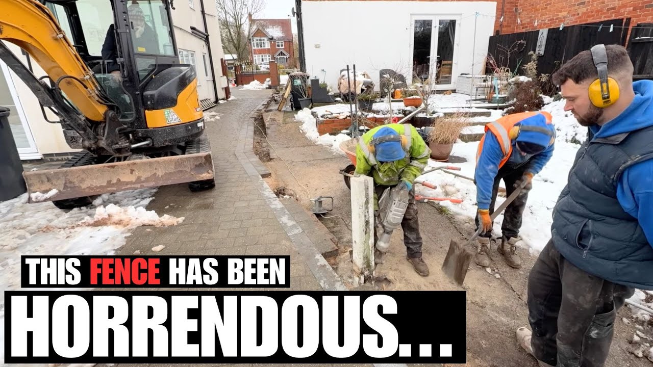 This Fence Install Has Been HORRENDOUS So Far...