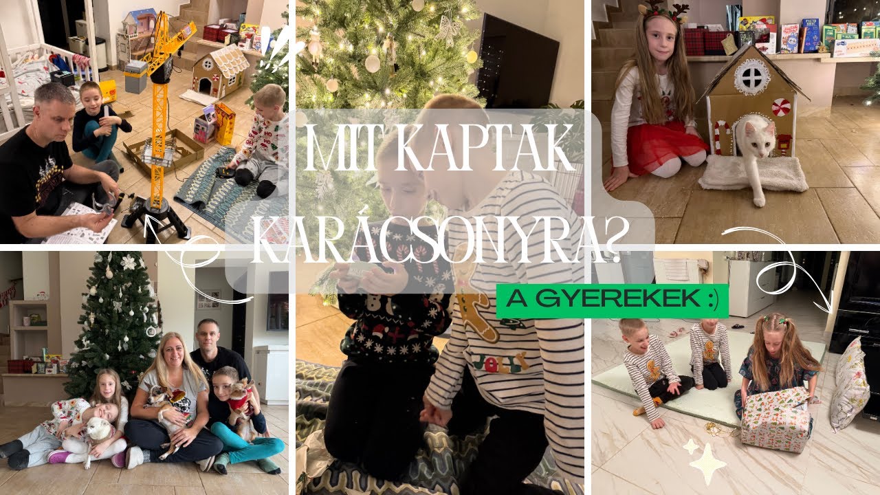 MIT KAPTAK KARÁCSONYRA A GYEREKEK? 👦🏼👦🏼👧🏼 🎁  | 2025
