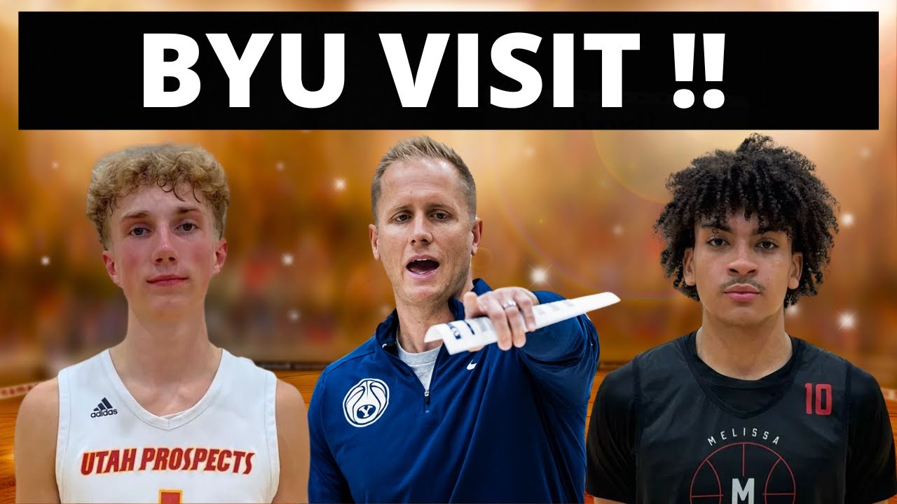 BYU BASKETBALL IS TRYING TO LAND TWO 4-STAR PROSPECTS | Dean Rueckert And Austin Goosby BYU Visit