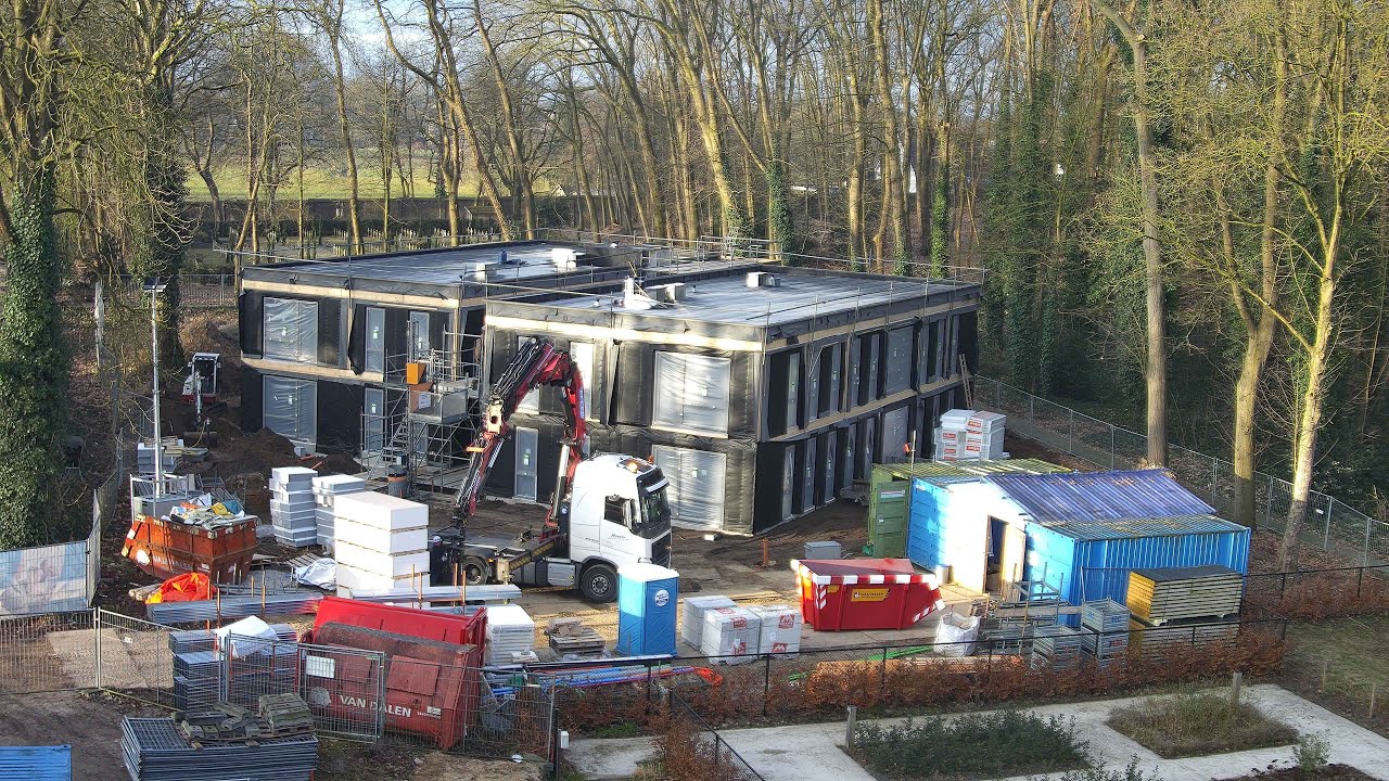 Timelapse appartementengebouw Bosco, Wijchen
