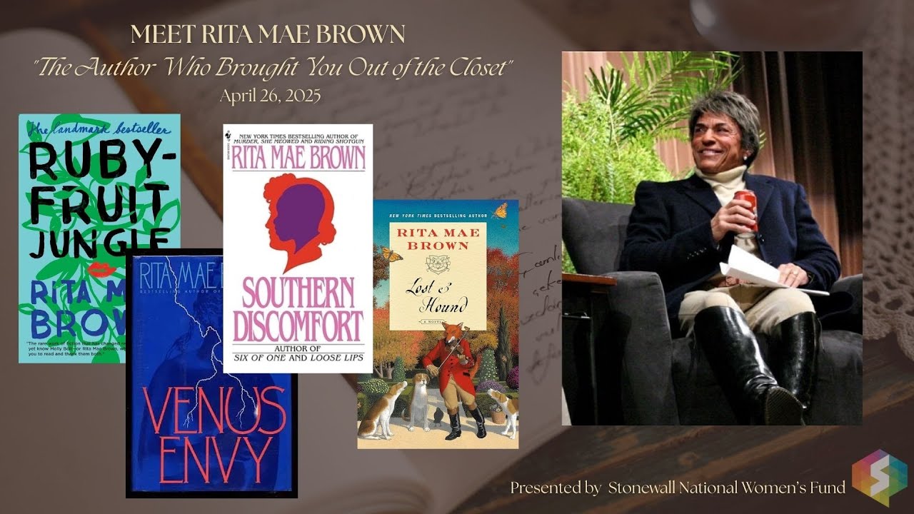 Meet Rita Mae Brown - 