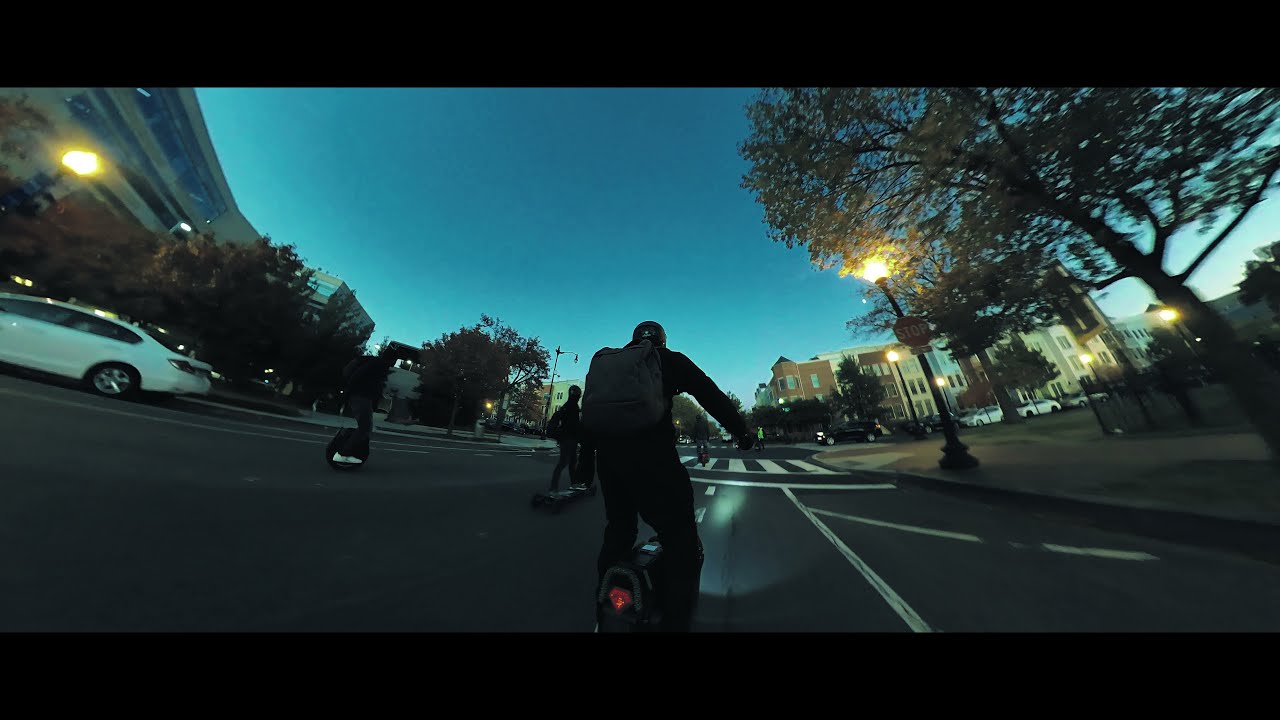 DC ESK8 Invasion Night Ride on Veteran Sherman