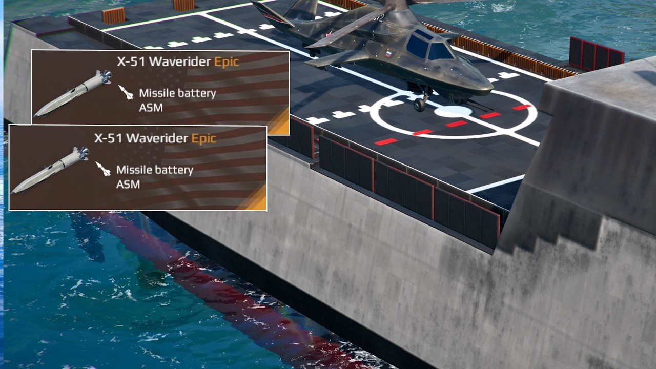 X-51 Waverider - This missile still good in Ranked mode? - Modern Warships