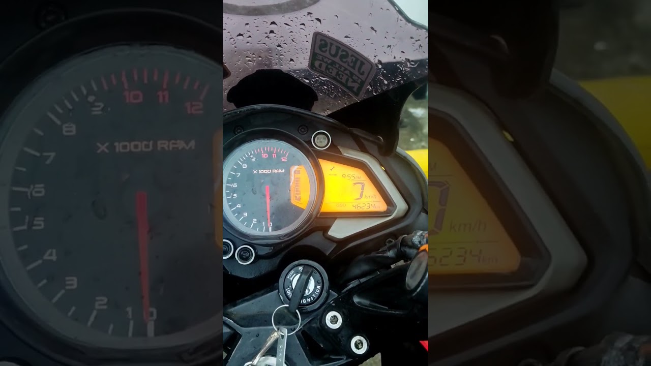 Sunburn Dashboard Fix in Kawasaki Rouser NS150! Only in Bacolod City!
