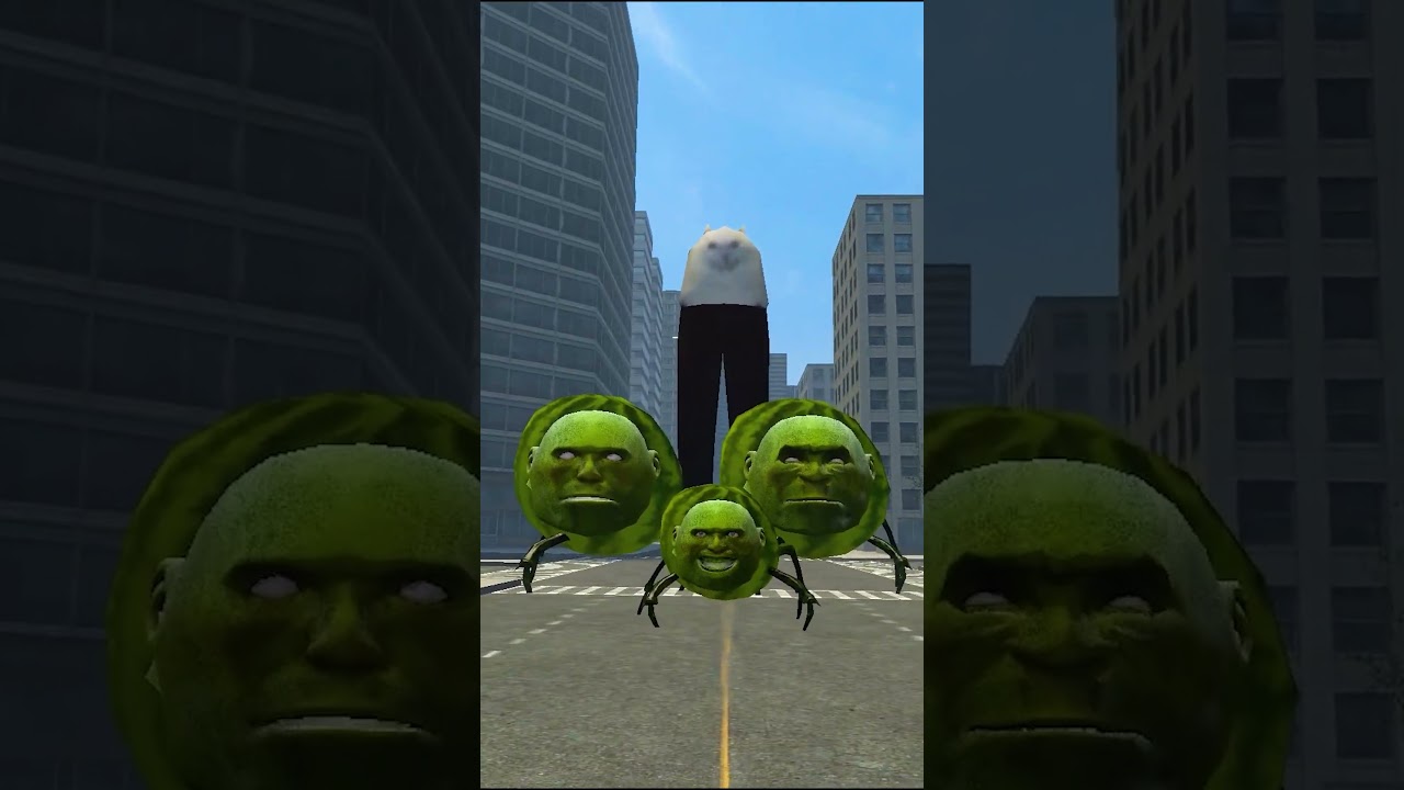 Кот спас меня от дыни Линь Гана! 😱🔥 #кот #мем #gmod