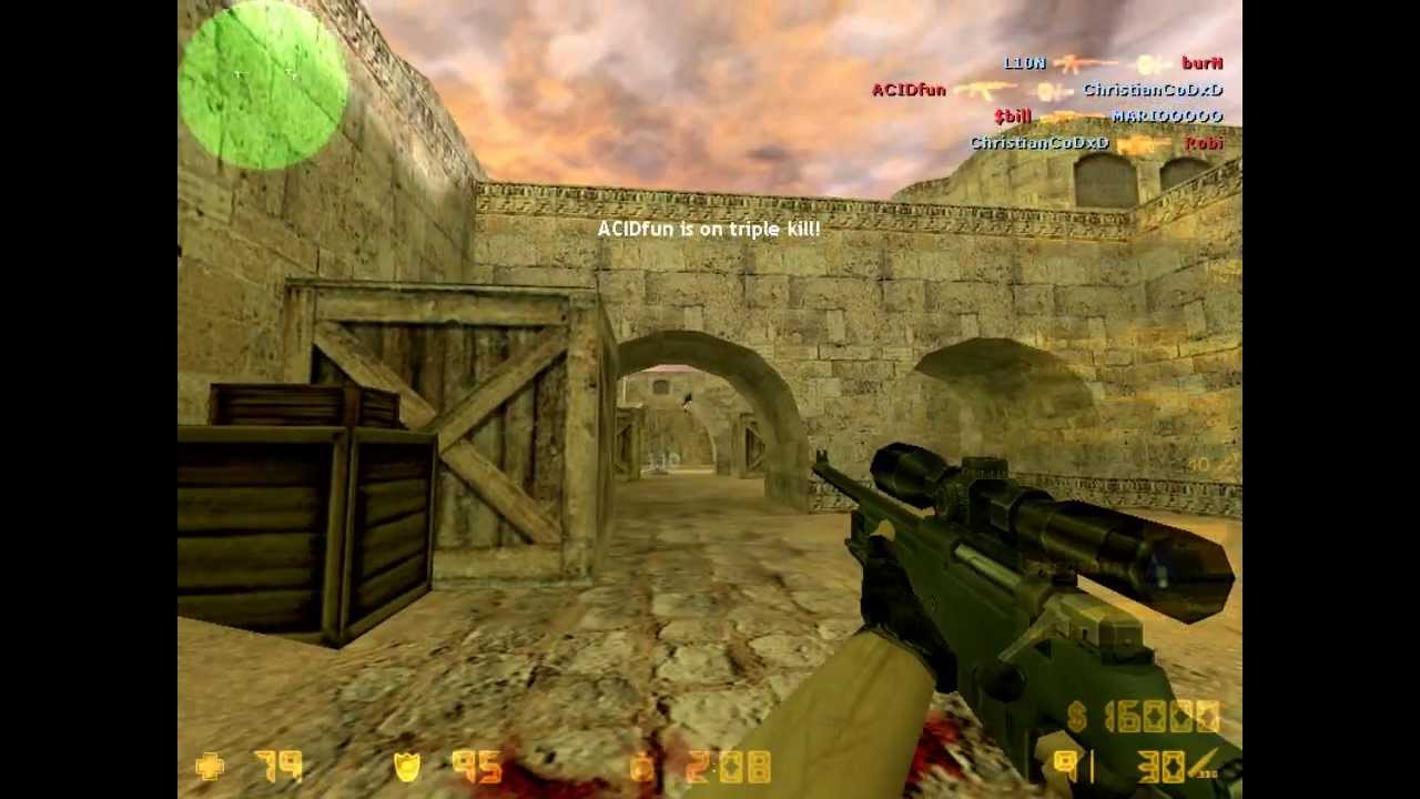 Counter Strike 1.6 de_kabul32 Gameplay HD Deathmatch Ownage