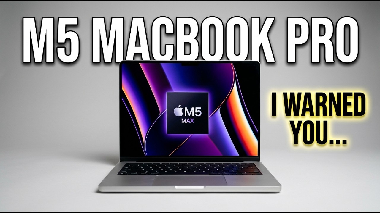 НЕ ПОКУПАЙТЕ MacBook Pro M5 пока что! ⚠️ (Посмотрите видео, прежде чем пожалеете)