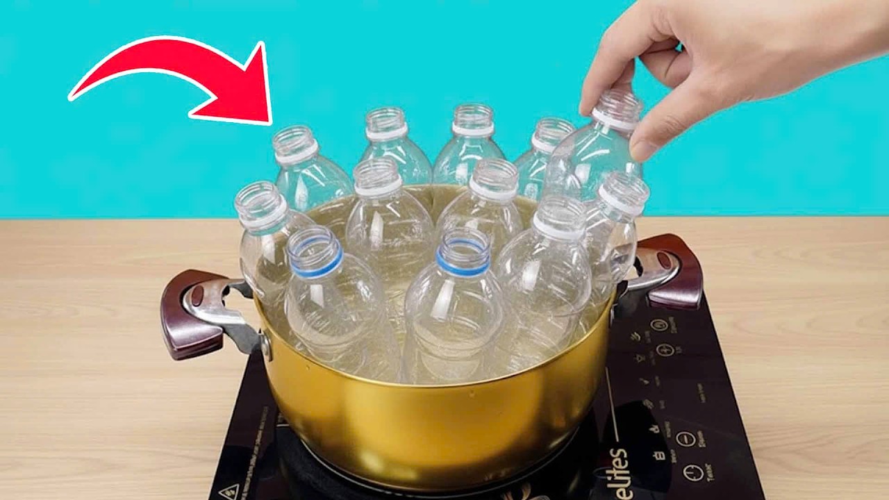 Миллиарды людей об этом не знают! Вскипятите пластиковые бутылки, и вы удивитесь результату.