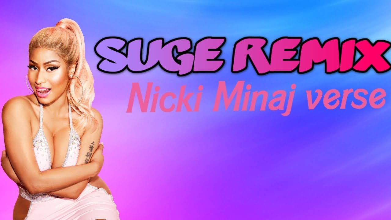 DaBaby  - Suge (Remix) ft. Nicki Minaj (Verse Lyrics)