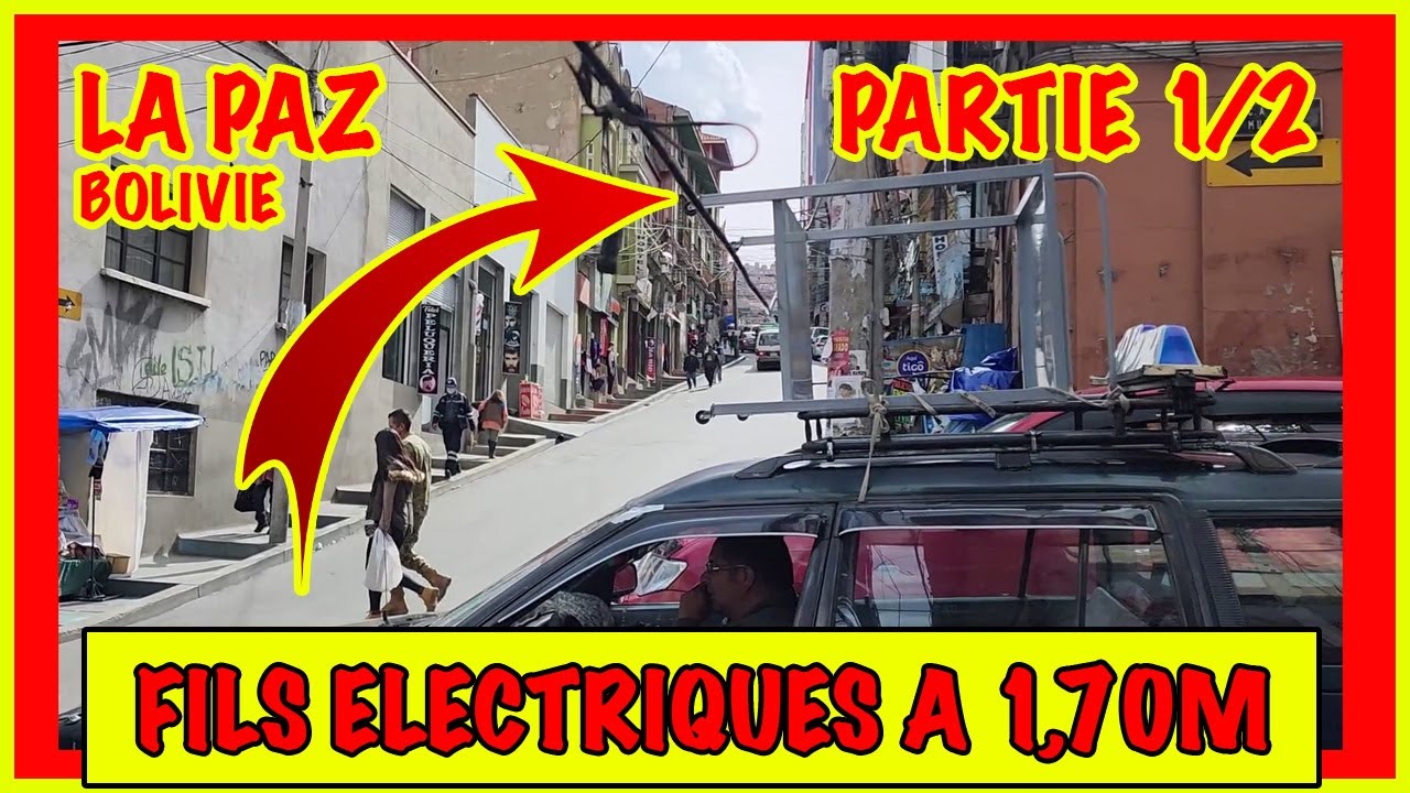 Traversée dangereuse en camion dans La Paz, en Bolivie / Vlog de Didi. Partie 1 (86)