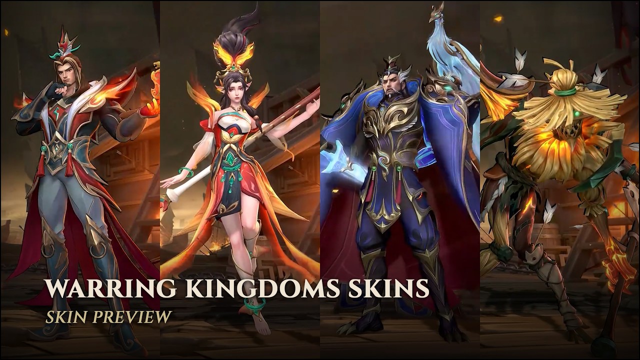 Warring Kingdoms Skins: Swain (Legendary), Fiddlesticks, Janna & Twisted Fate || LoL: Wild Rift