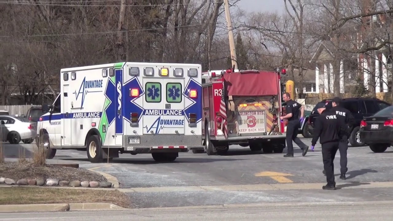 Private Ambulance Crew Stopped for Extra Patient Care Assisted by Police, Firefighter/Paramedics