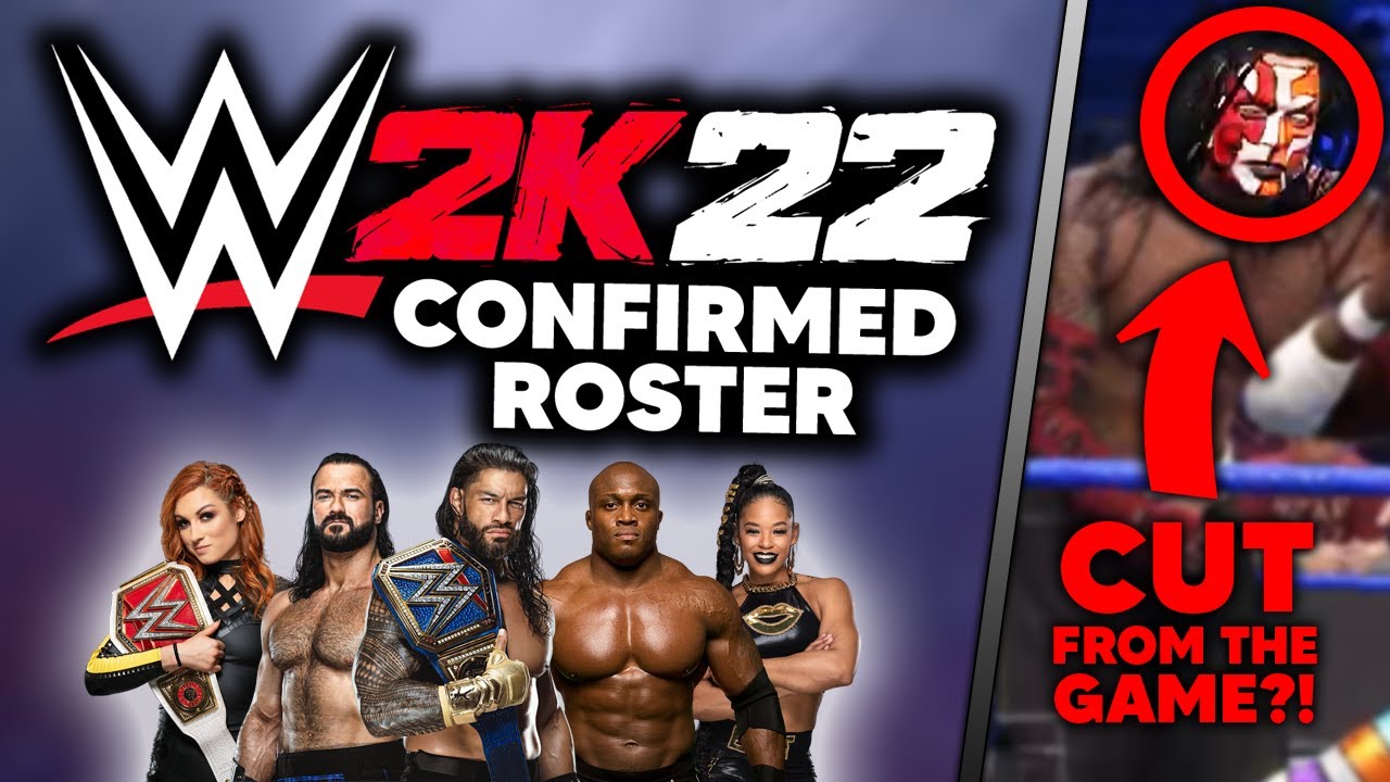 WWE 2K22: CONFIRMED ROSTER (Jan 2022 Update) - Jeff Hardy Getting CUT?
