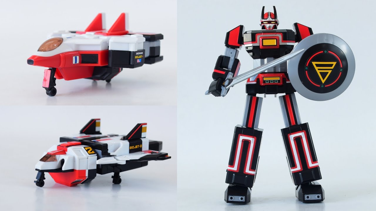[TMT][1296] Super Minipla Bio Robo! スーパーミニプラ 電子合体 バイオロボ! Choudenshi Bioman! 超電子バイオマン!