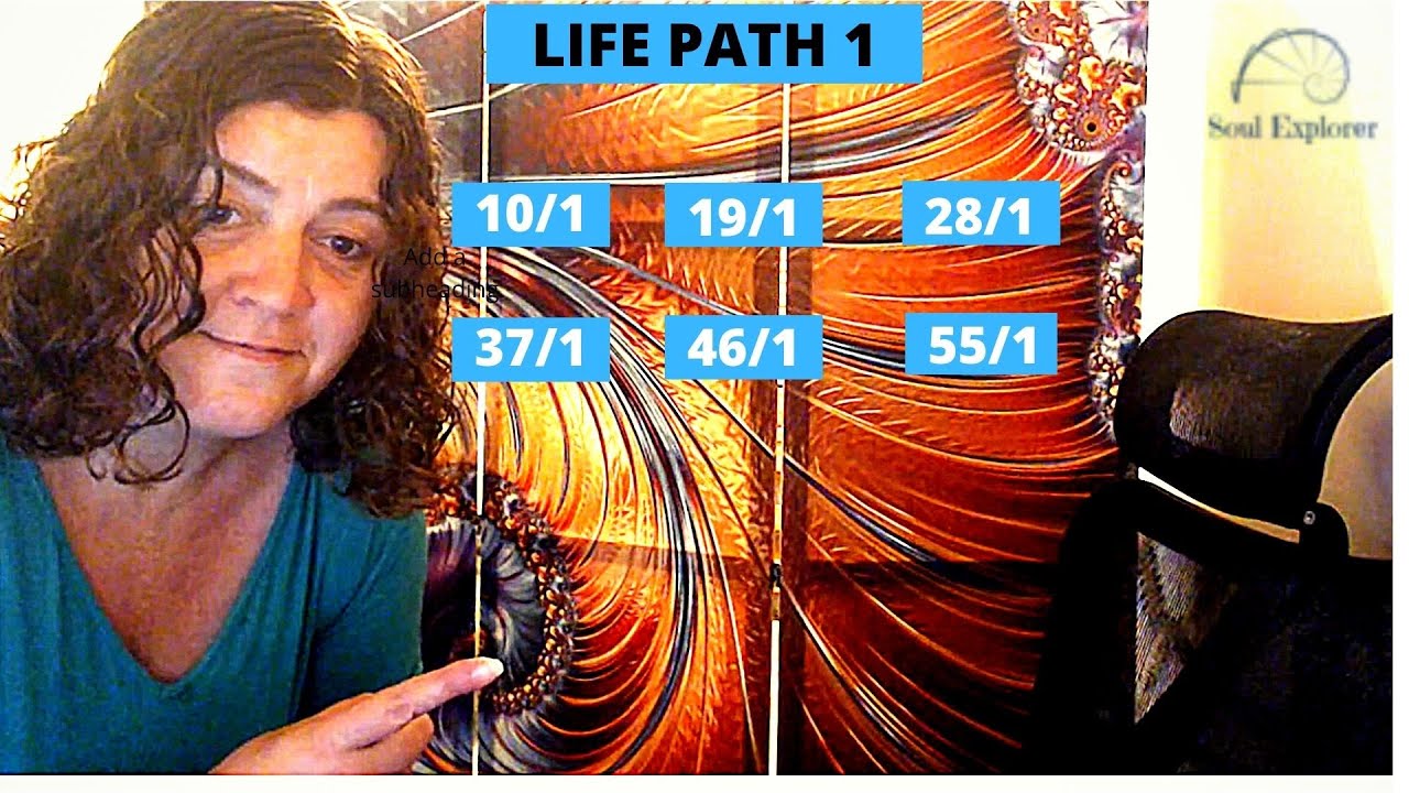 Life Path 1 - 10/1, 19/1, 28/1, 37/1, 46/1 & 55/1