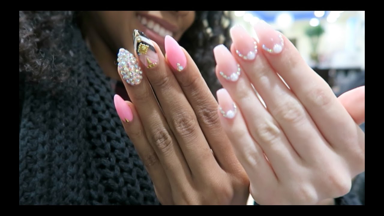 Ghetto Nails | Vlogmas Day 8 | Jayla Koriyan TV