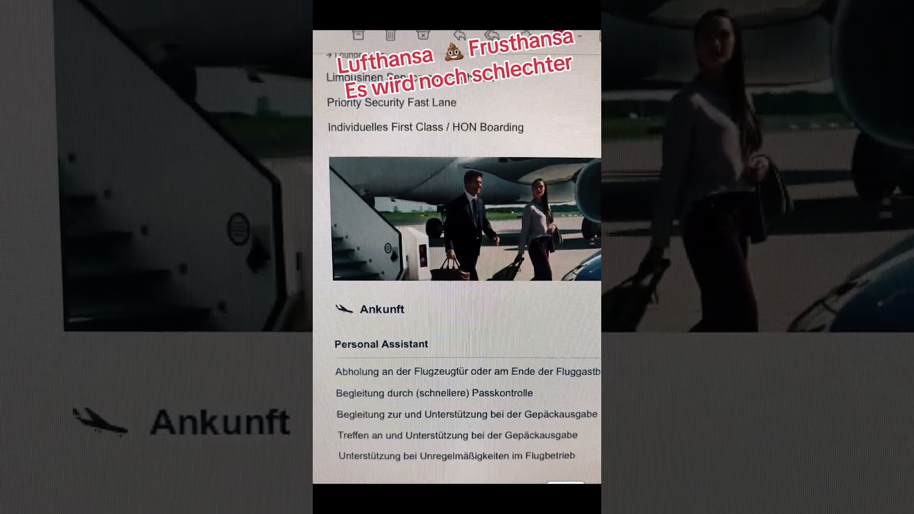 ✅ Lufthansa = Frusthansa Hon Circle Service | Der HON PrivateJet #Shorts #derhon