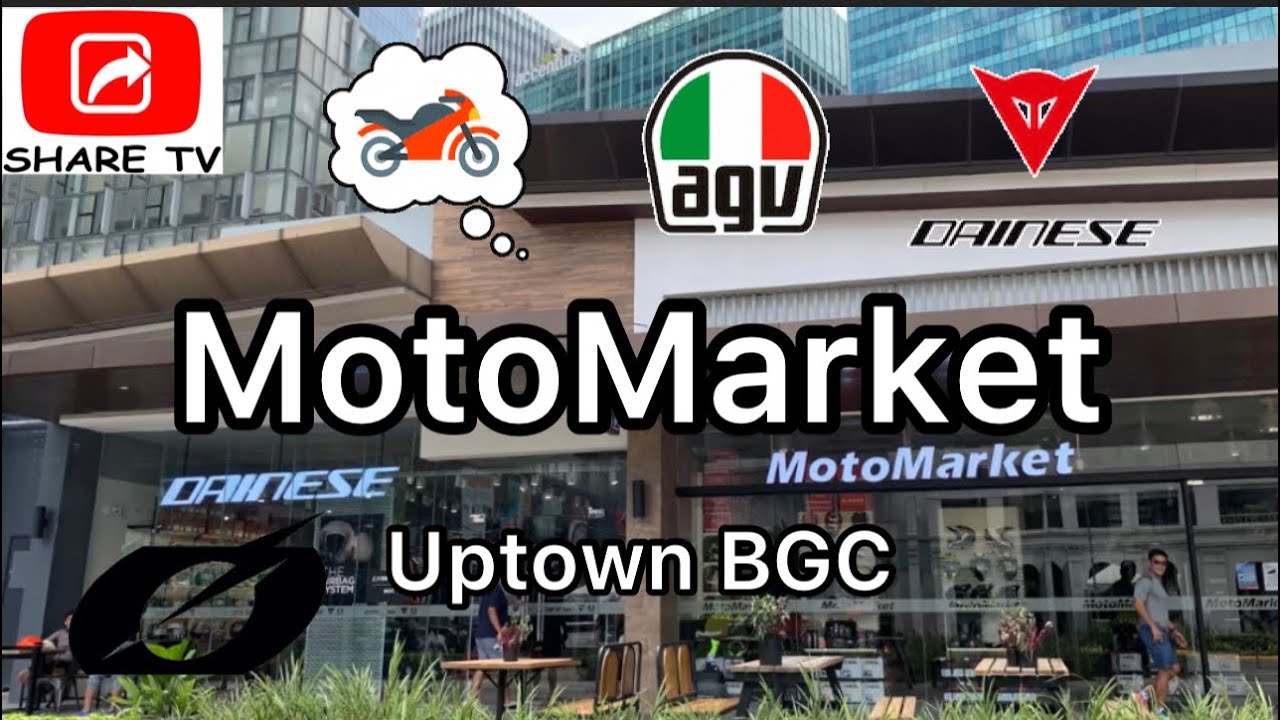MotoMarket & Dainese Uptown BGC @sharetvph