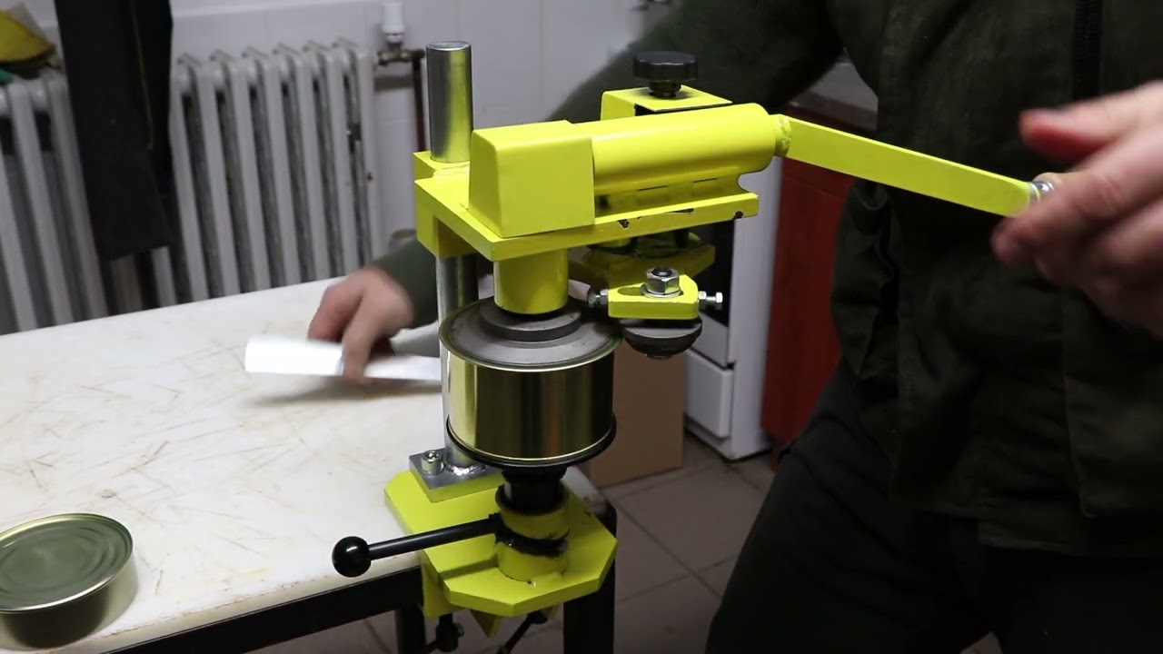 Ručná automatická uzatváračka konzerv RZK-A