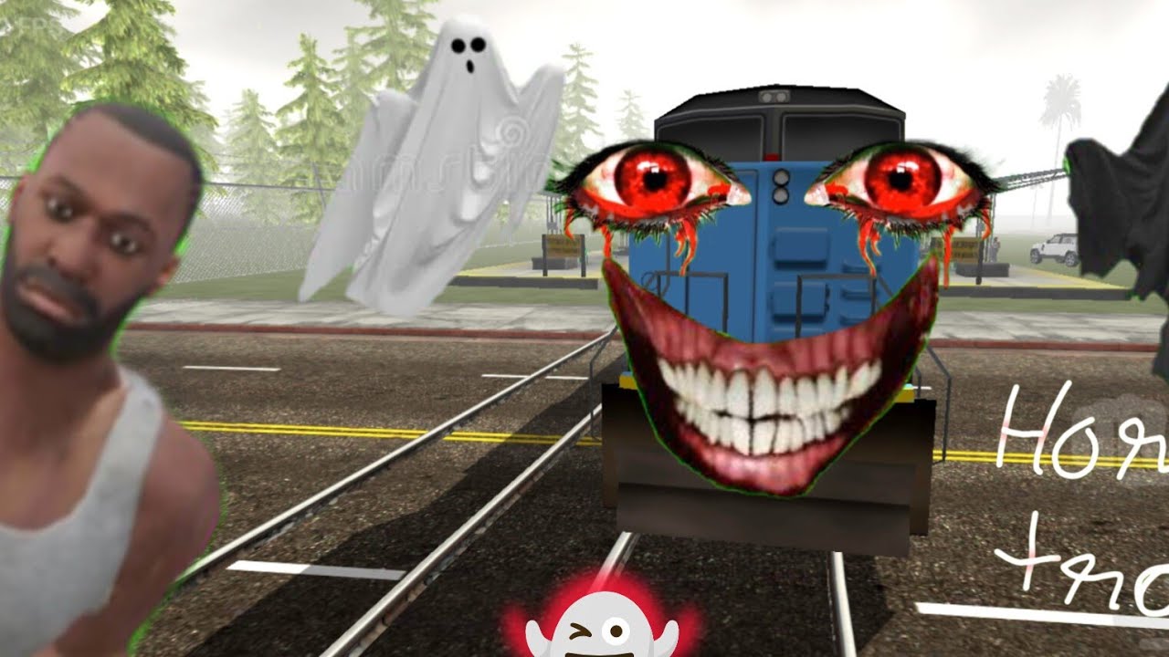 Franklin vs horror train power challange 🔥 indianbikedriving3d 