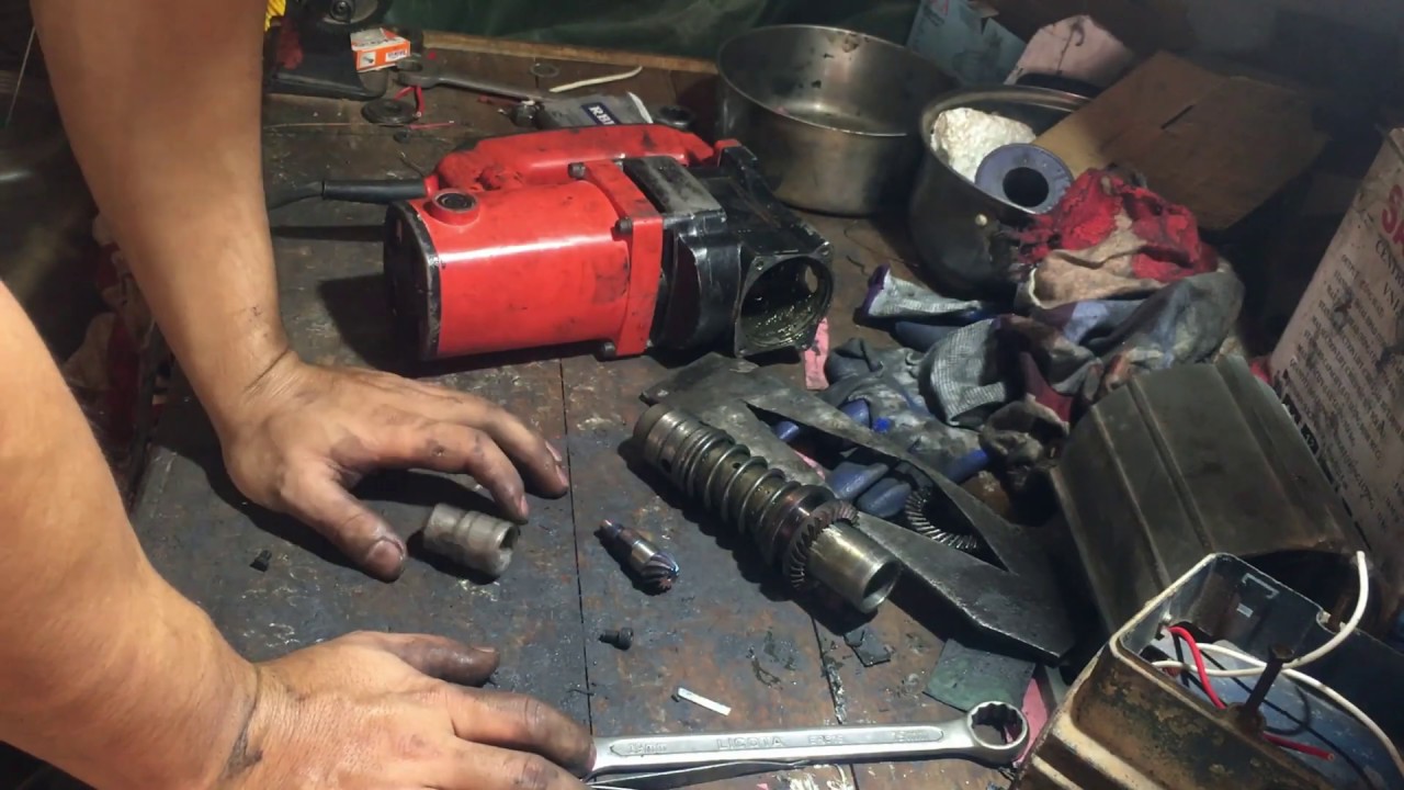 cách thay bánh răng máy khoan đục  bê tông 2 chức năng | ĐIỆN MÁY CAO HIẾU