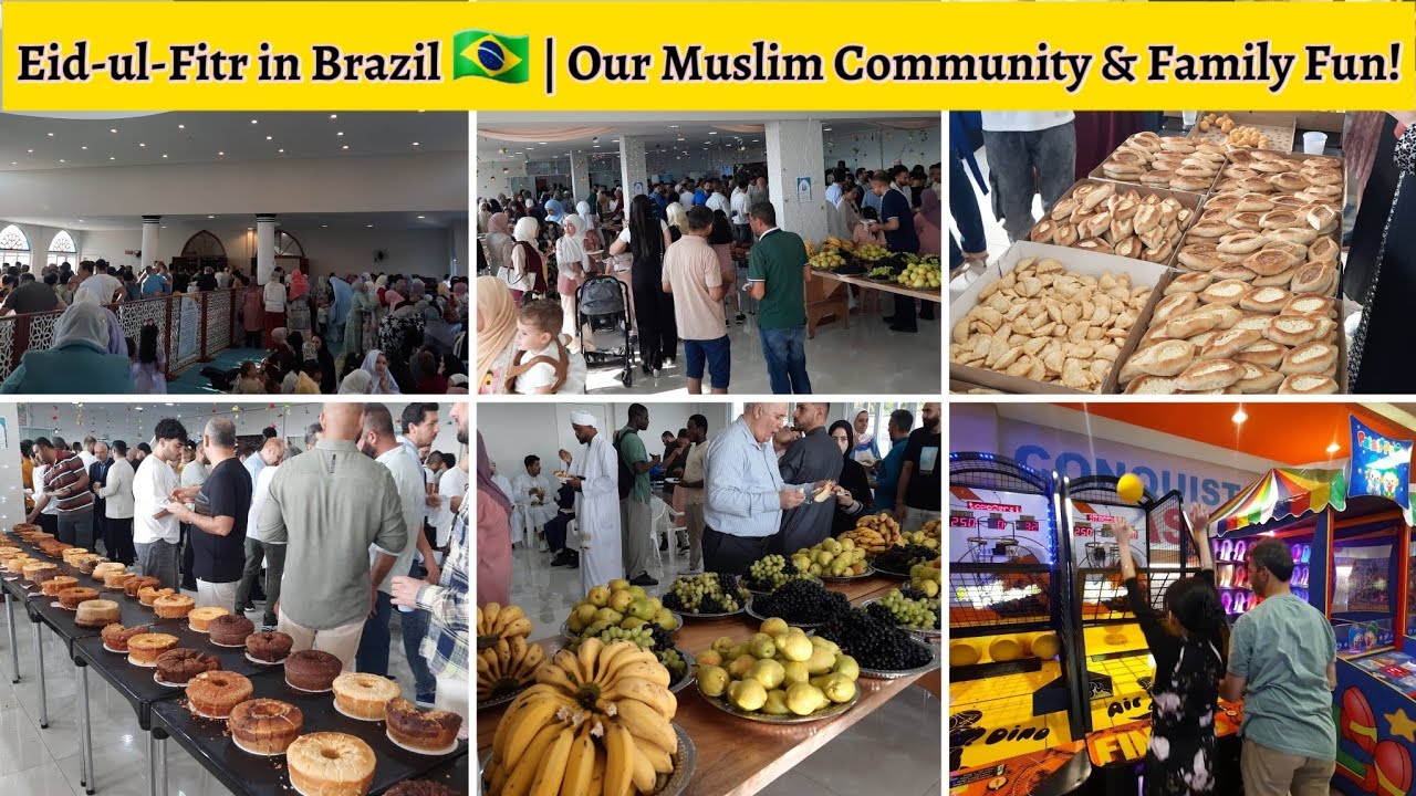 How We Celebrate EID in BRAZIL 🇧🇷 | A Unique Experience with Muslim community 😱