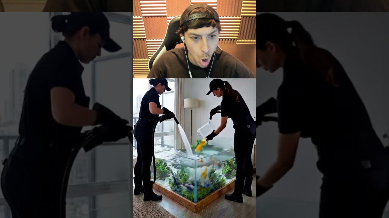 Don't forget to feed the fish!