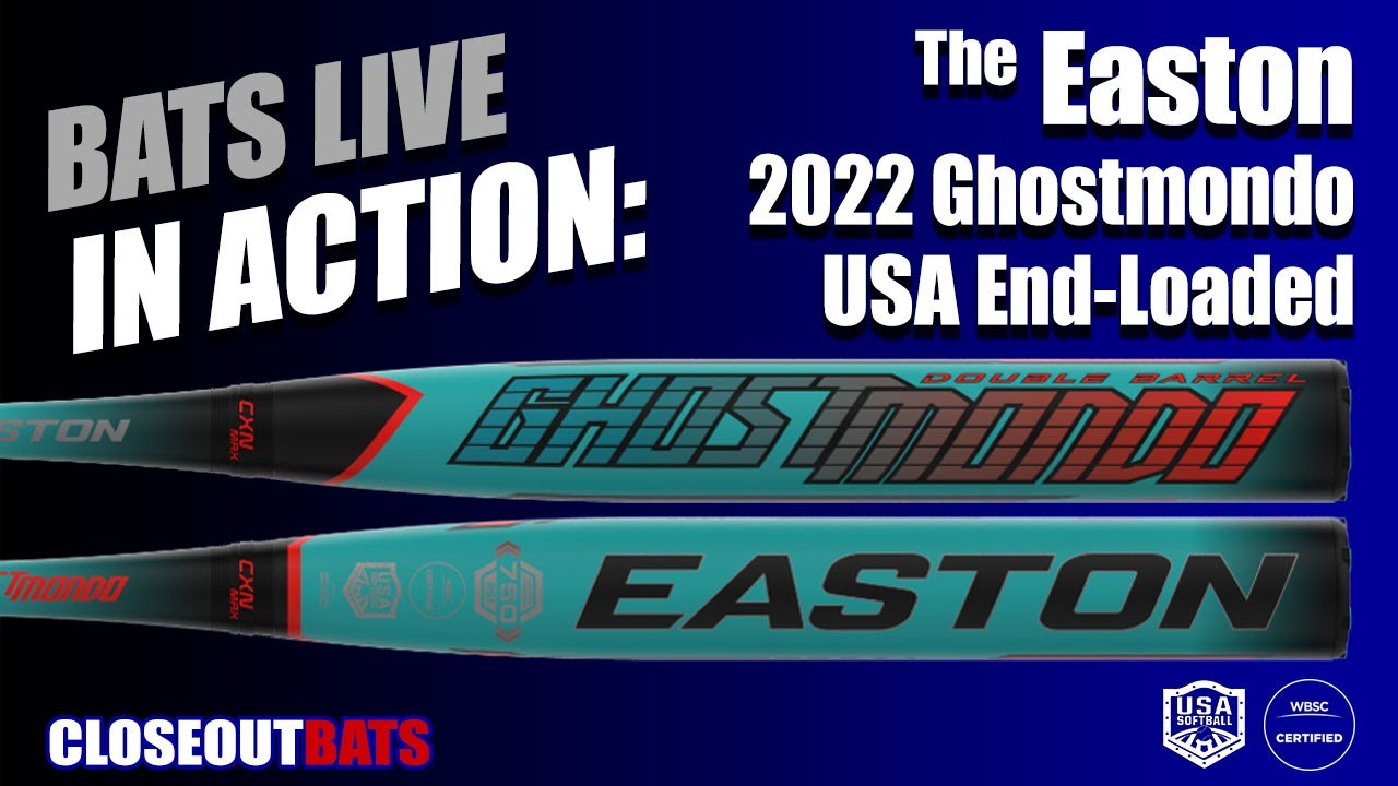 Easton Ghostmondo End Loaded Slowpitch Bat USA SP22GHML 2022 Hitting