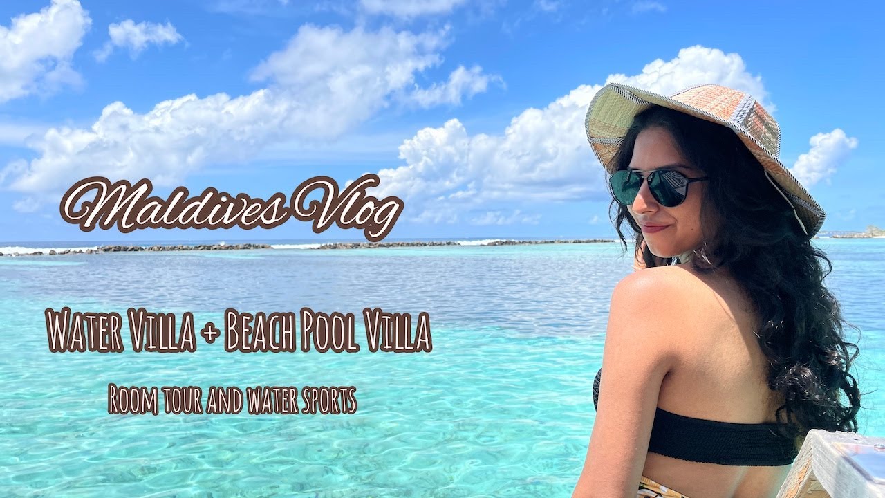MALDIVES TRAVEL VLOG (Paradise Island): Water Villa, Sunset Beach Pool Villa, Scuba, Snorkelling.