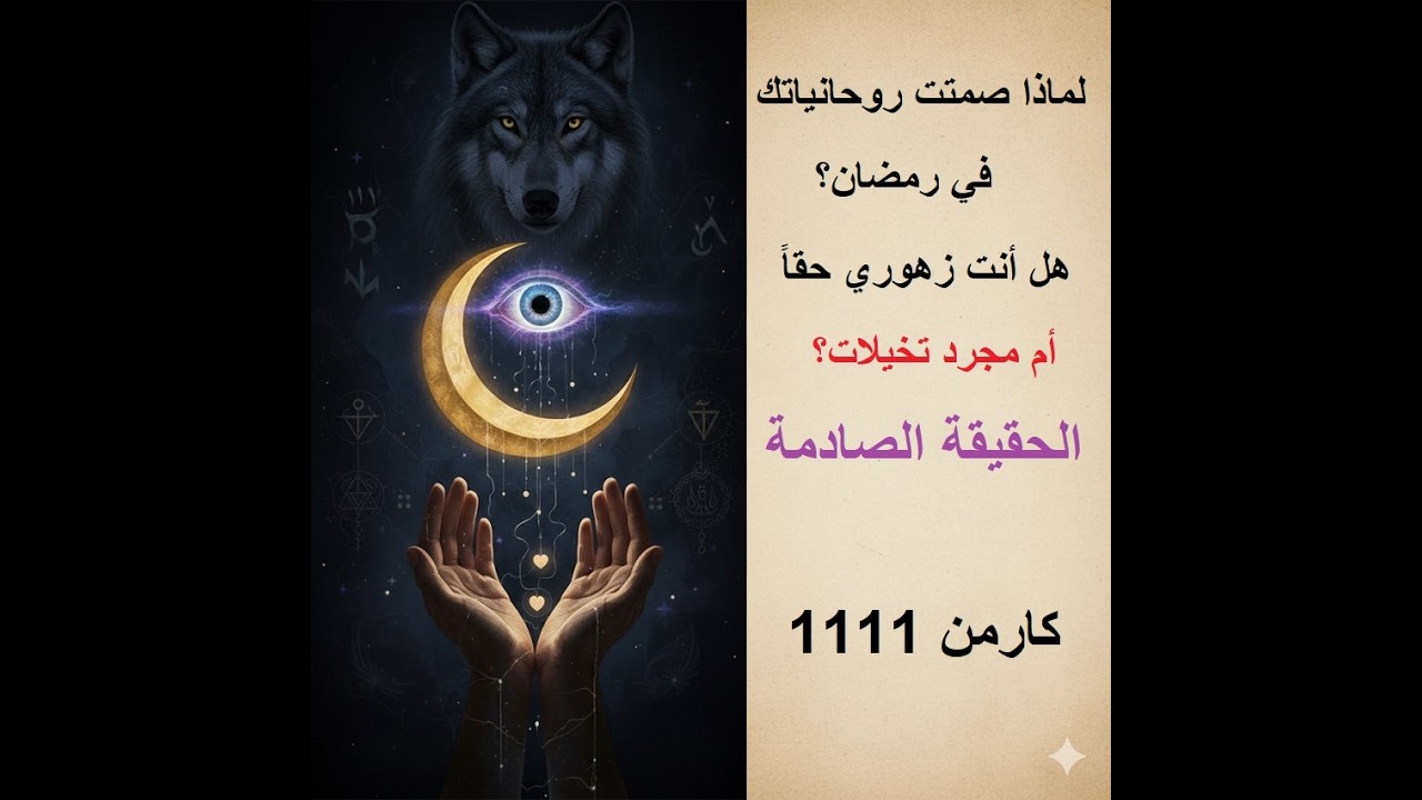 هل الفراغ في رمضان علامة شفاء أم فقدان؟✨💥عالم الروحانيات