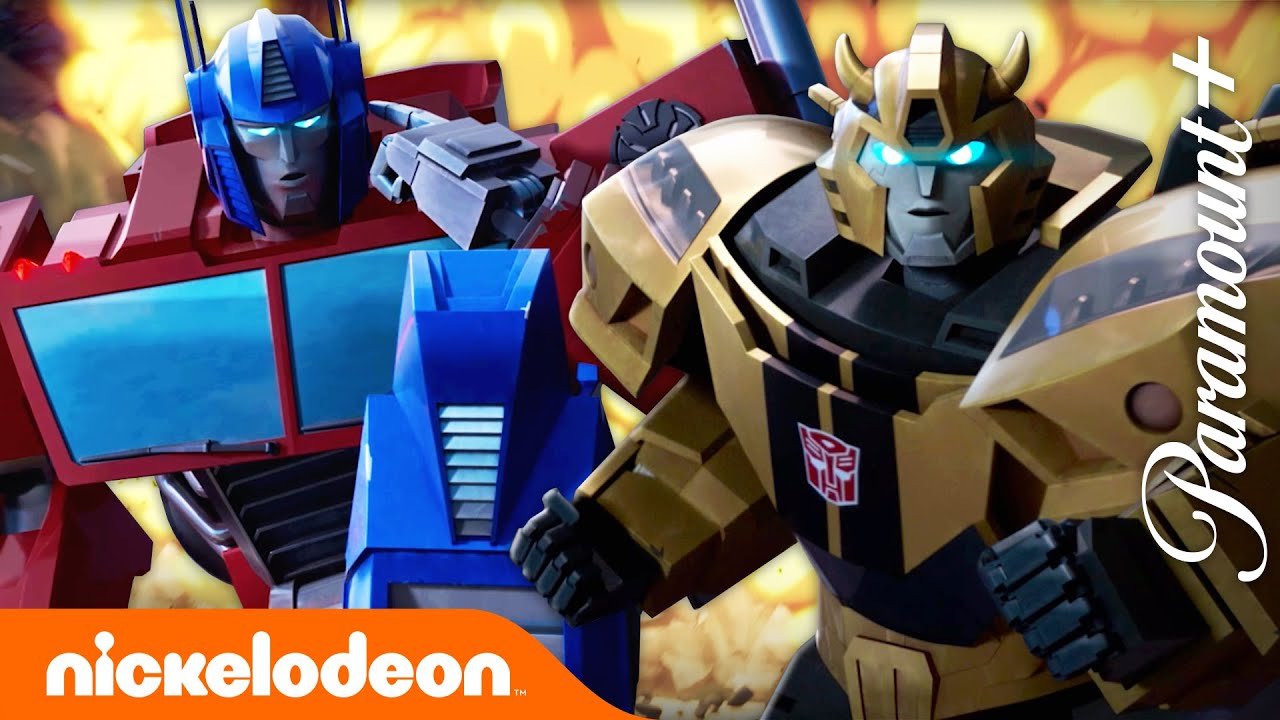 Optimus Prime SAVES Megatron From Danger?! | Transformers: EarthSpark | Nicktoons
