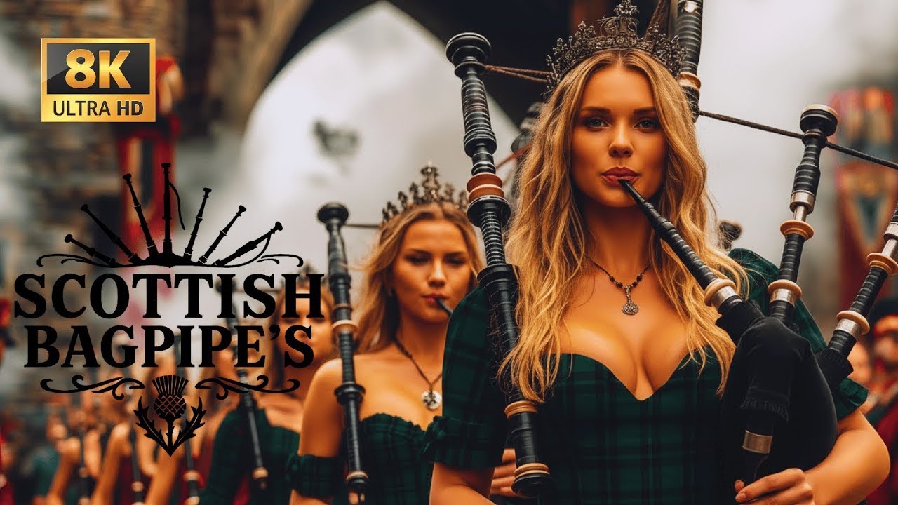 Epic Scottish Bagpipes | Ancient Scottish Bagpipe March on the Shore | Music for Brave Hearts