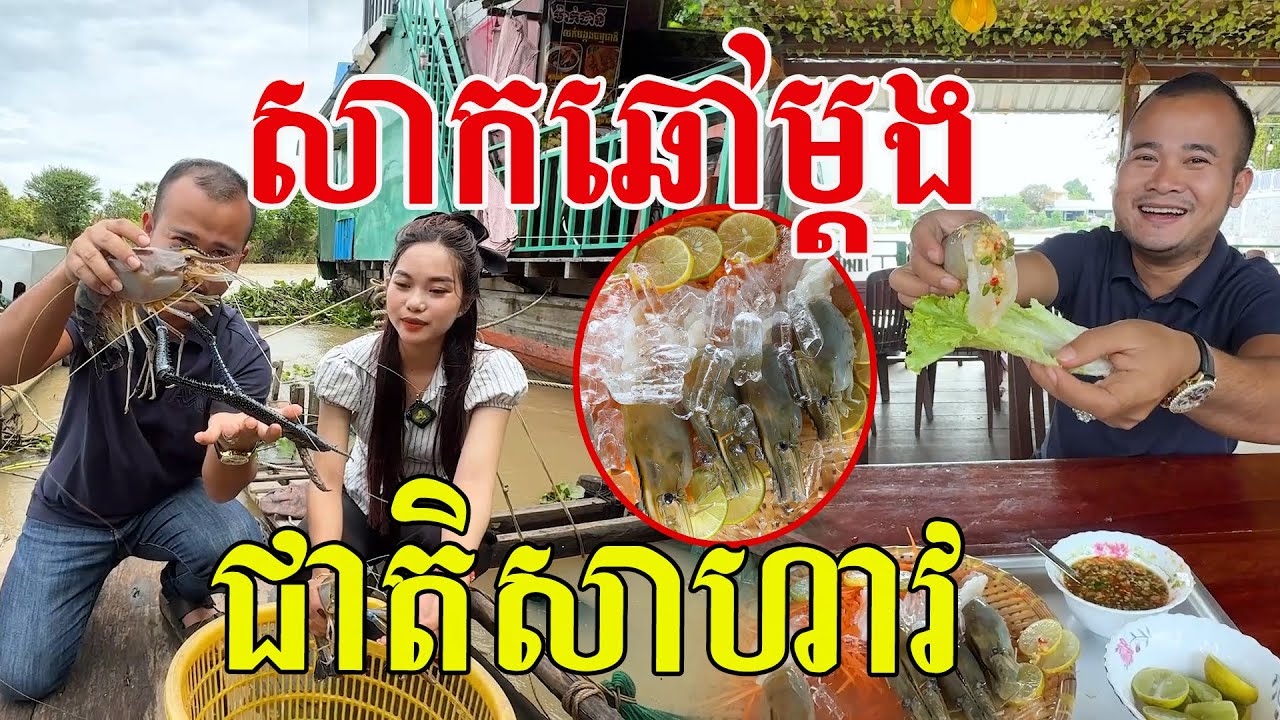 សាកឆៅម្ដង ជាតិជាងបង្គាទៀត បង្កងធម្មជាតិតាកែវ