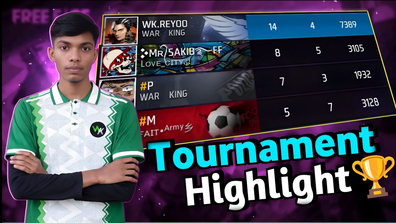Tournament Highlights 🏆 | WK.ReYoo!! |EntrySupport For Team WK 🇧🇩