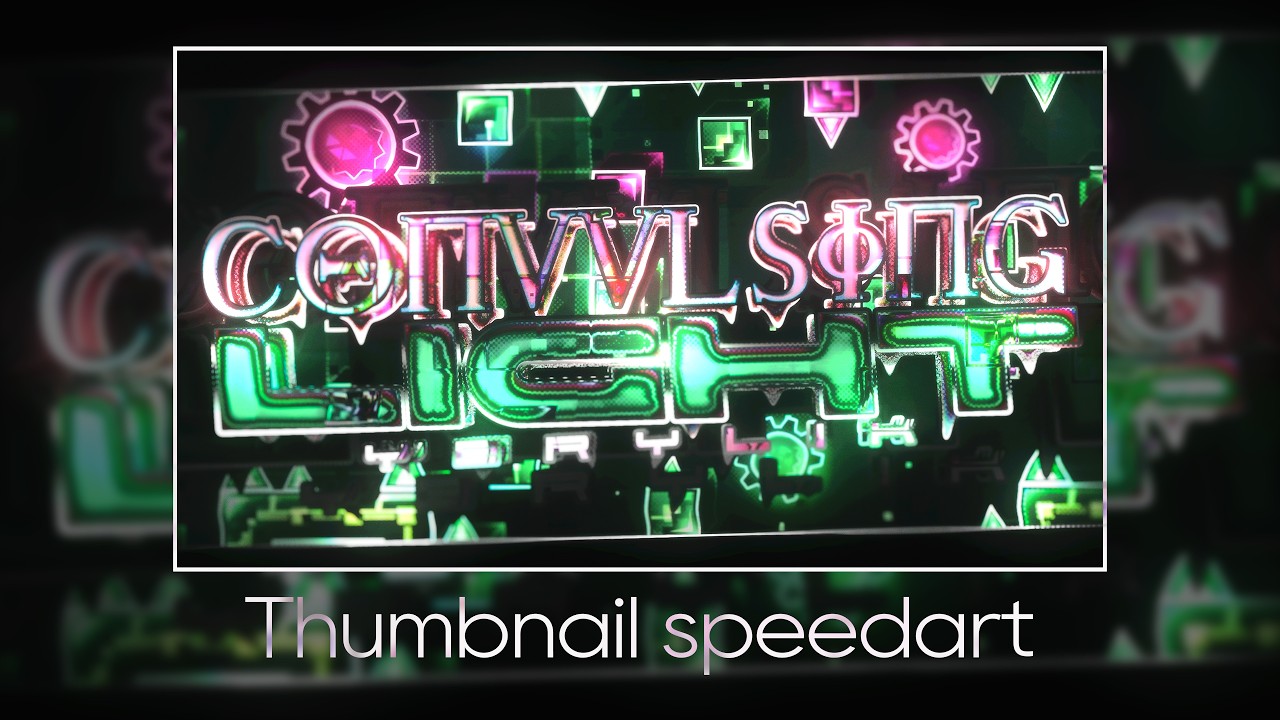 Geometry dash thumbnail speedart